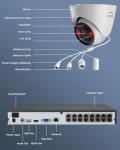 Reolink 12MP PoE Security Camera System - 8 Pack