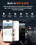 70mai A810 Dash Cam with Smart Features