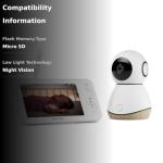Maxi-Cosi See Pro 360 Baby Monitor with CryAssist™ AI Cry Translation, 2K HD camera with PTZ, Secure Non Wi-Fi 5 inch parent unit, 10 hour battery, Soothing Lullabies, 2-way audio