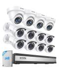 ZOSI 1080p AI Security Camera System with Night Vision