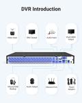 ANNKE 32-Channel 720P AHD Security DVR Recorder