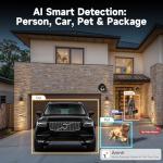 5MP POE Security Camera System with AI Detection