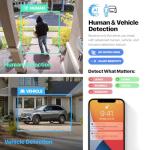 Amcrest 2-Pack 4K Bullet POE IP Cameras