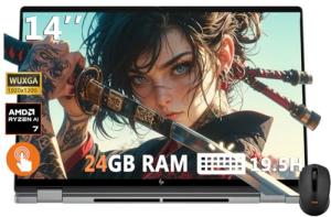 HP OmniBook X 14" 2-in-1 Laptop with Touchscreen