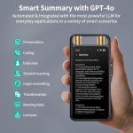 Smart AI Voice Recorder with 80GB Memory