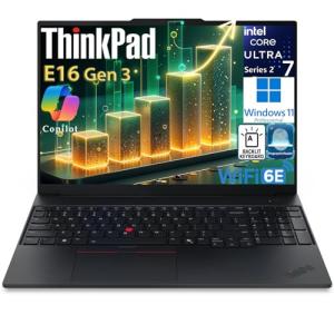 Lenovo ThinkPad E16 Gen 3 16" Business Laptop
