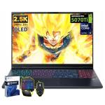 acer Predator Helios Neo 16S AI Gaming Laptop, NVIDIA RTX 5070Ti 12GB GDDR7, 16" 2.5K 240Hz OLED Display, Intel Ultra 9 275HX, RGB Backlit Keyboard, 64 GB DDR5, 1 TB SSD, Windows 11 Pro, Accessories