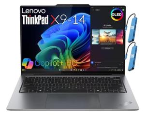 Lenovo ThinkPad X9 14 Aura Edition Business AI Laptop (14" OLED, Intel Core Ultra 7 258V, 32GB DDR5, 1TB SSD) Ultrathin Copilot+ PC, Backlit, Fingerprint, Thunderbolt 4, Wi-Fi 7, IST HUB, Win 11 Pro