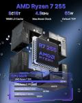 Reatan X7 AI Mini PC with Ryzen 7 Processor