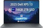 Dell XPS 13 9345 Laptop, Copilot+ AI PC (13.4" FHD+ 120Hz, Qualcomm Snapdragon X Elite, 16GB DDR5, 2TB SSD, 12-Core (> Intel i7-1355U)), Thin & Light, 27-Hour Battery, Wi-Fi 7, IR Webcam, Win 11 Pro