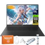 LG Gram Pro 17 Laptop Business, Intel Core Ultra 9 285H, NVIDIA GeForce RTX 5050, 17 inch 144Hz 400 nits WQXGA, 32 GB LPDDR5X, 8 TB SSD, Wi-Fi 7, Backlit KB, Windows 11 Pro, W/REDRAGON Accessories