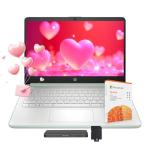 HP Stream 14" Laptop with AI Copilot, Flagship for Students & Business, 13th Gen Intel 4-Core, 4GB RAM, 1.12TB Storage (128GB UFS + 1TB Docking Station), Office 365 1-Year, Win 11 S, Willow Green