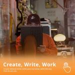 HP OmniBook X Flip 2-in-1 16" 2K Touch-Screen Laptop, AMD Ryzen AI 5 340, 16GB RAM, 1.5TB Storage (512GB SSD+1TB Docking Station), Copilot+ PC, Backlit Keyboard, 5MP IR Camera, Win 11, Silver