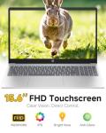 HP 15.6 Touchscreen Laptop for Business, Intel 8-Core i3 Processor, 15.6'' FHD Anti-Glare Display, 32 GB RAM, 2 TB SSD, Copilot Key, Wi-Fi 6, Bluetooth 5.4, Fast Charge, Windows 11 Pro, Accessories