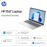 HP Touchscreen Laptop with Lifetime Office, 10-Core Intel i5-1334U, 15.6" FHD IPS Display, 16GB RAM, 512GB SSD + 128GB Portable SSD, AI Copilot, Business &Student Laptop Computer, Windows 11 Pro