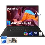 2025 LG Gram 17 Touchscreen Laptop - 17" 2.5K Touch Display, Intel Ultra 7 258V, Intel Arc, WiFi 7, Copilot+, Win 11 Pro, Backlit KB, Lightweight & Thin Business Computer, 32 GB LPDDR5X, 1 TB SSD