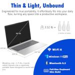 HP 15.6 Touchscreen Laptop Computer, Intel 13th Gen Core i3, 15.6'' Touchscreen Anti-Glare Display, AI Copilot, Wi-Fi 6, Fast Charge, HD Camera, Windows 11 Pro, Bluetooth 5.3 (16GB RAM | 512GB SSD)