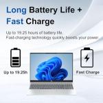 HP OmniBook 5 16" 2K IPS Touchscreen Laptop | Intel Core Ultra 7 255U | Backlit Keyboard | Up to 19.25H Battery Life | 16GB DDR5 RAM | 2TB SSD | Windows 11 | Fast Wi-Fi 6 & FHD Webcam | Copilot AI