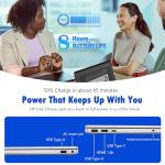 HP 15.6 Touchscreen Laptop Computer, Intel 13th Gen Core i3, 15.6'' Touchscreen Anti-Glare Display, AI Copilot, Wi-Fi 6, Fast Charge, HD Camera, Windows 11 Pro, Bluetooth 5.3 (16GB RAM | 512GB SSD)