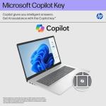 HP 17.3" Touchscreen Business Laptop - Intel Ultra 7 255U(up to 5.2 GHz), Ai Copilot, 17.3" Anti-Glare HD+, Backlit KB, Fingerprint, Win 11 Pro, Wi-Fi 6, w/Accessory(32GB DDR5 RAM, 1TB SSD)