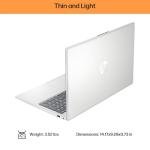 HP 15.6 inch Touchscreen Laptop with 1-Year Office 365, Intel Core i5-1334U, 15.6" FHD Anti-Glare Display, 16GB RAM, 512GB SSD, Copilot, Intel Iris Xe Graphics, Windows 11 Pro, Natural Silver
