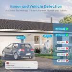 DS-2CD2387G2H-LISU/SL, 4K 8MP Smart Hybrid Light with Color-Vu Turret Dome POE IP Camera, Strobe Light and Audible Warning, 130 dB WDR, H.265+, Built-in Two-way Audio, Human/ Vehicle Detection, IP67