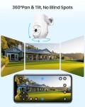ZOSI 5MP Wired Security Camera System, 8pcs 1080p Pan/Tilt 360°View Weatherproof Camera,One Way Audio, AI Human Vehicle Detection,Night Vision, H.265+ 8CH DVR with 1TB Hard Drive for 24/7 Recording