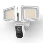 DeerTalk Security Floodlight Cameras Outdoor - Floodlight for Home Security Wired Motion Detection 2-Way Audio Camera 2K and 150dB Siren 4230 lm 2.4G&5G WiFi Alexa-Compatible 3000-5000K 24/7 Recording