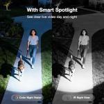 ELYSOO Solar Security Cameras Wireless Outdoor, 64GB Local Storage, 2K/4MP Home Security Camera System, 4-Cam Kit, 2.4G & 5GHz WiFi, AI Motion Detection, 360° View