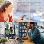 [Night Color] XMARTO 2K HD Wireless Solar Security Camera System with Starlight Color Night Vision, PTZ Control, Long Range WiFi6, Easy Mobile View, HDMI View on Monitor, 0 Monthly Fee, 64GB Micro SD