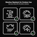 Bundle of 4 Pack WYZE Solar Cam Pan and 2 Pack of Wyze Expandable Storage 32GB MicroSDHC Card, Security Cameras Wireless Outdoor, 2K HD 360° Pan-Tilt Battery Powered 2.4GHz Wi-Fi Cameras