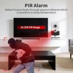 Koiron DS-2CD2483G2-I 8MP Home Security Camera Indoor, Cube PoE IP Cameras,Human Body Detection, H.265+, Build in SD Slot up to 512 GB, Two Way Talk, 2.8mm Lens, Work with Ⲏіk-Connect