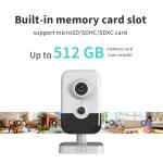 Koiron DS-2CD2483G2-I 8MP Home Security Camera Indoor, Cube PoE IP Cameras,Human Body Detection, H.265+, Build in SD Slot up to 512 GB, Two Way Talk, 2.8mm Lens, Work with Ⲏіk-Connect