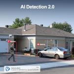 UNILOOK 4K 8MP Dual Lens PoE IP Security Camera Outdoor, 180 Degree Panoramic Security IP Camera, Smart Dual Light, AI Human/Vehicle Detection, Two Way Talk, 512GB SD Slot, Full Metal, NDAA Complaint