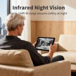 Koiron DS-2DE3A404IWG-E/W 4MP Hik PoE Dome Mini PTZ Camera with 4X Zoom IR, Pan and tilt Ability, Excellent Low-Light Performance, IR Night Vision 50m, Audible and Visual Alarm, Support Upgrade