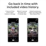 Google Nest Doorbell (Wired, 2nd Gen - Pro Version) - Wired Video Doorbell Camera - Doorbell Security Camera - Non-Retail Packaging - Snow