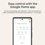 Google Nest Doorbell (Wired, 2nd Gen - Pro Version) - Wired Video Doorbell Camera - Doorbell Security Camera - Non-Retail Packaging - Snow