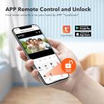 ACEBELL Wireless Smart Video Doorbell Intercom System, WiFi 1080P Video Doorbell Camera with Monitor, Video Door Phone with 7''Touch Screen, Motion Detection, No Subscription, APP Control