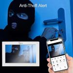 Wired Video Doorbell Intercom System 7 inch Monitor 1080P HD Camera Entry Doorphone Door Camera TUYA WiFi Smart Home Door Phone Kits for Apartment Home Villa (2 doorbell + 1 Monitor)