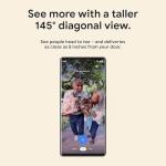 Google Nest Doorbell (Wired, 2nd Gen - Pro Version) - Wired Video Doorbell Camera - Doorbell Security Camera - Non-Retail Packaging - Snow