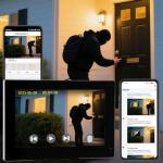 Wired Video Doorbell Apartment Intercom System, 1080P Doorbell Camera, 7-inch Touch Screen, Night Vision, Remote Unlock, Two-Way Intercom for Villa, Home, Office, with 1 Camera and 2 Monitors