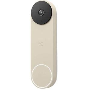 Google Nest Doorbell (Battery) - Linen (Renewed)