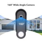 ACEBELL Wireless Smart Video Doorbell Intercom System, WiFi 1080P Video Doorbell Camera with Monitor, Video Door Phone with 7''Touch Screen, Motion Detection, No Subscription, APP Control