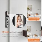 Gooway 3D Face Recognition Smart Door Lock, 6-in-1 Fingerprint keyless Entry Door Lock,Video doorbell,Wi-Fi,intercom, app Control,auto-Lock,4" HD Screen, IP66 Waterproof