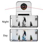 Wired Video Doorbell Apartment Intercom System, 1080P Doorbell Camera, 7-inch Touch Screen, Night Vision, Remote Unlock, Two-Way Intercom for Villa, Home, Office, with 1 Camera and 2 Monitors