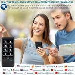 Portable Language Translator with HD Touch Screen