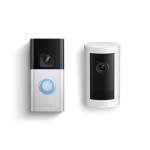 Ring Battery Doorbell Pro with Ring Outdoor Cam Plus, Battery