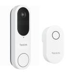 REOLINK Video Doorbell (Battery) with Chime, 1:1 Head-to-Toe View, 2.4/5 GHz WiFi, Person/Vehicle/Package Detection, No Monthly Fees