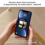 PGST 2K Wireless Video Doorbell Camera, No Monthly Fee, Head-to-Toe View, Night Vision，AI Motion Detection, Battery Powered, Easy Installation, 2.4GHz WiFi, IP65 Weatherproof