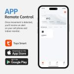 WISDOM VIEW Wireless Smart Video Doorbell System,7" Touchscreen Display,1080P Video Doorbell Camera with Motion Detection,2-Way Audio,Local Storage No Subscription, Easy Install Without Wiring